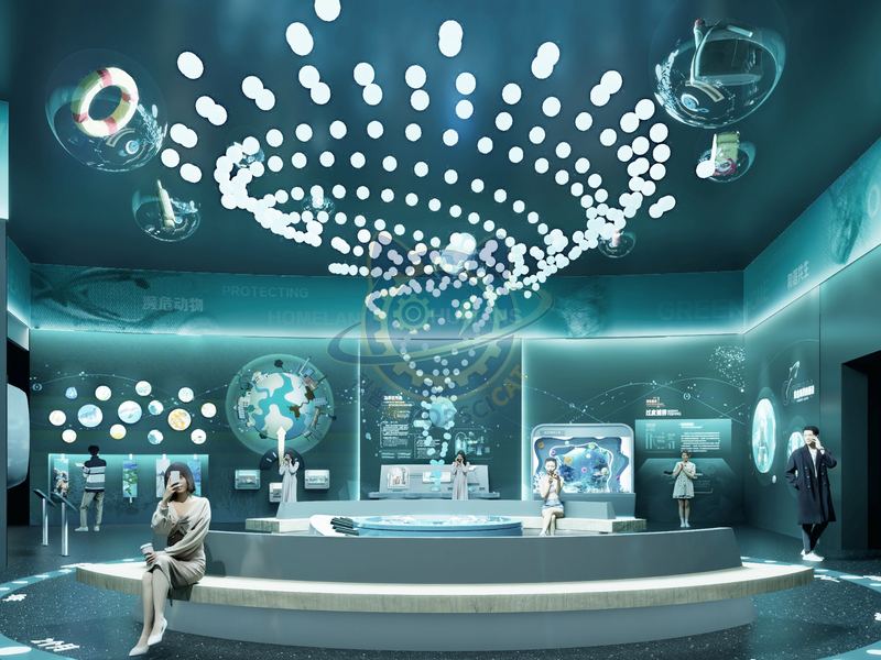 Garbage in the vortex — Earth & Ecology exhibit for science museums
