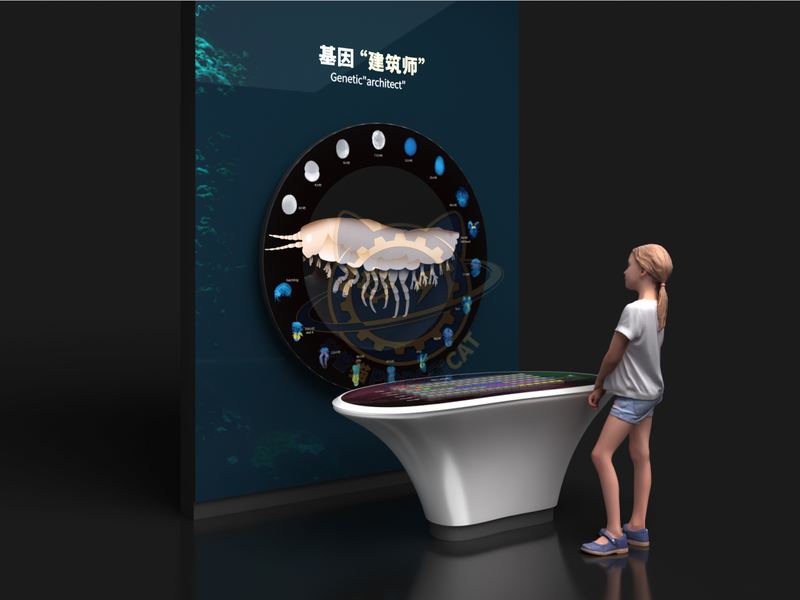 Genetic 'architect' — Life Science & Health exhibit for science museums