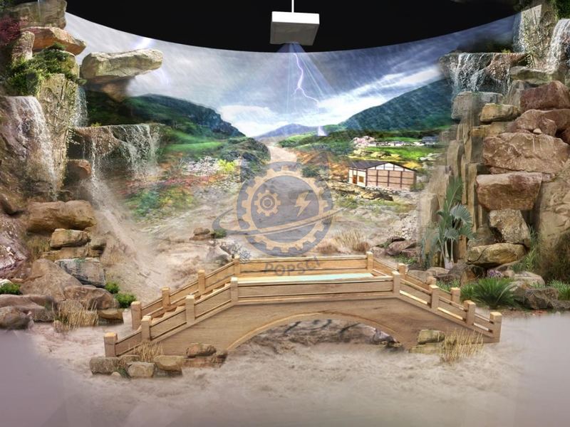 Geological hazard experience — Technology & Everyday Life exhibit for science museums