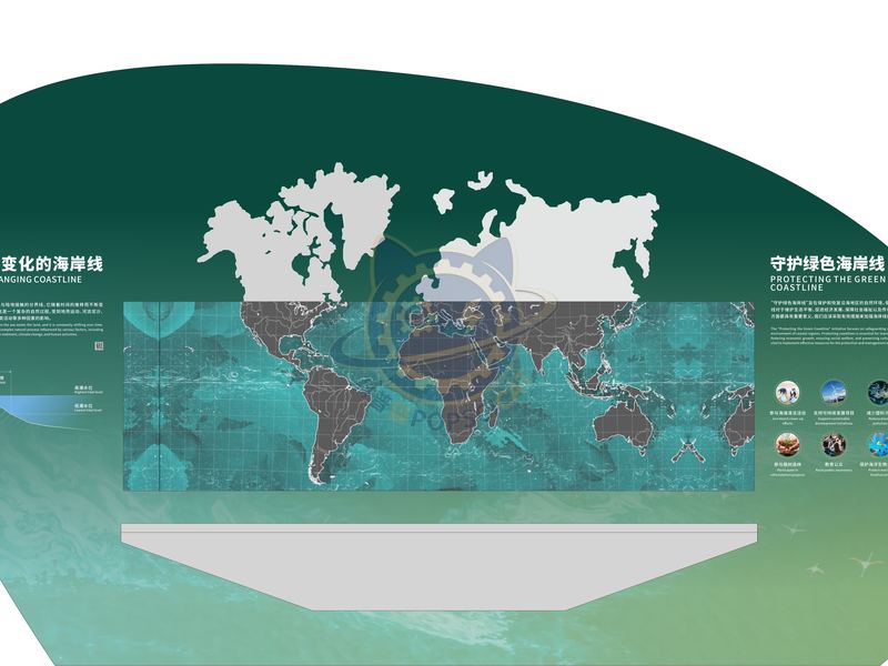 Guarding the Green Coastline — Earth & Ecology exhibit for science museums