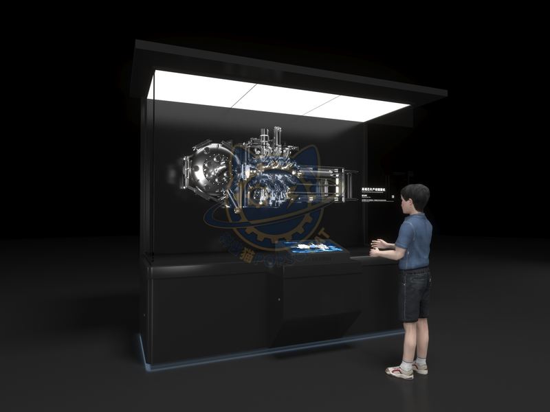High end chip production line coating machine — Frontier Technology exhibit for science museums
