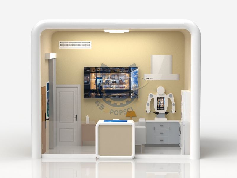 A home that follows one's will — Digital & AI exhibit for science museums