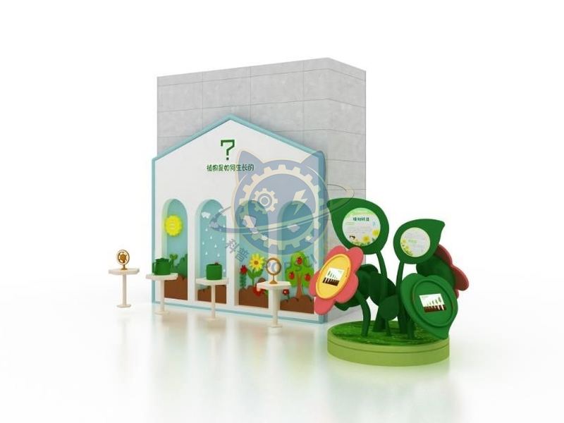 How plants grow — Earth & Ecology exhibit for science museums