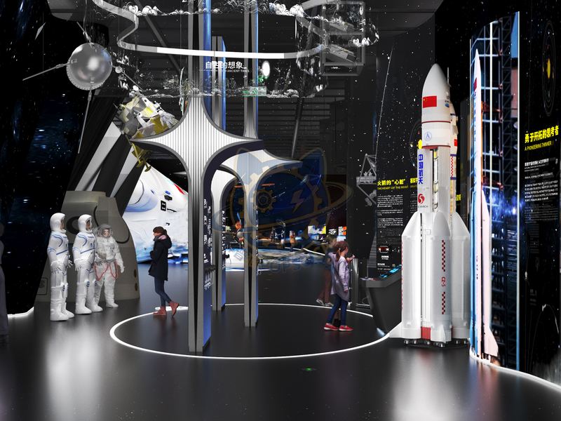 Imagination from ancient times — Aerospace & Astronomy exhibit for science museums