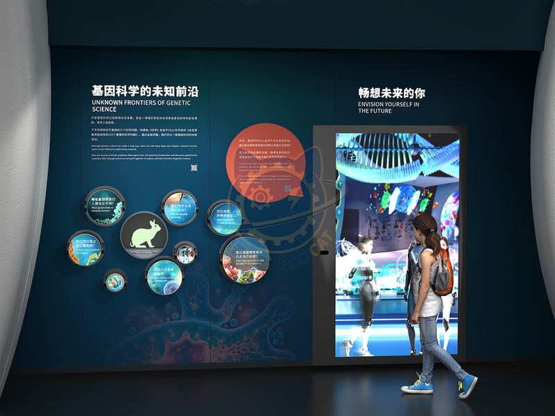Imagining the Future Life — Life Science & Health exhibit for science museums