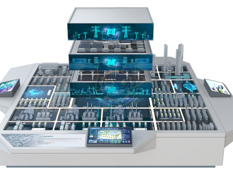 Industrial energy refinement — Frontier Technology exhibit for science museums