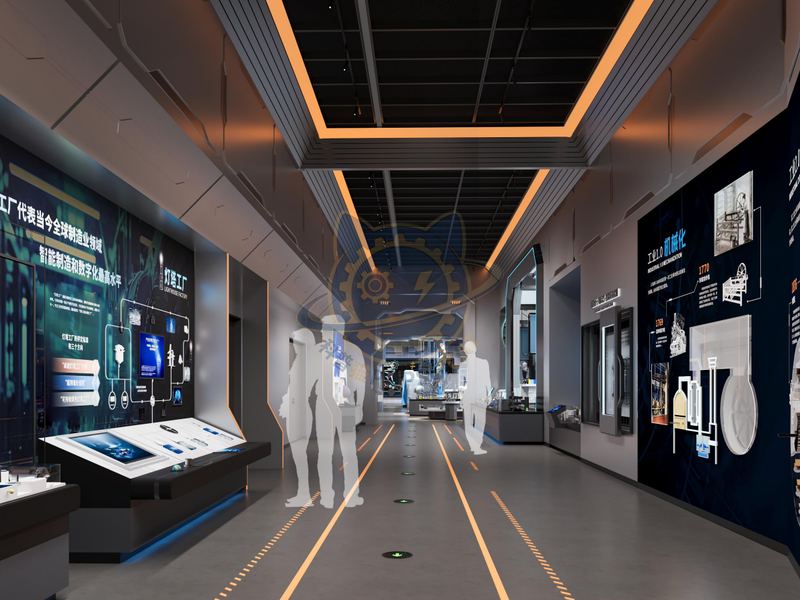 Industry 3.0- Automation — Frontier Technology exhibit for science museums