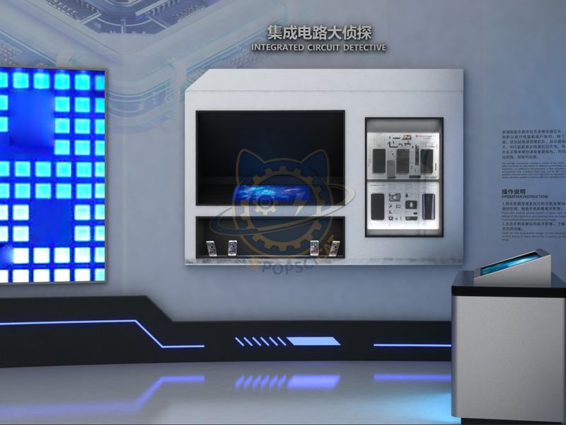 Integrated Circuit Detective — Digital & AI exhibit for science museums