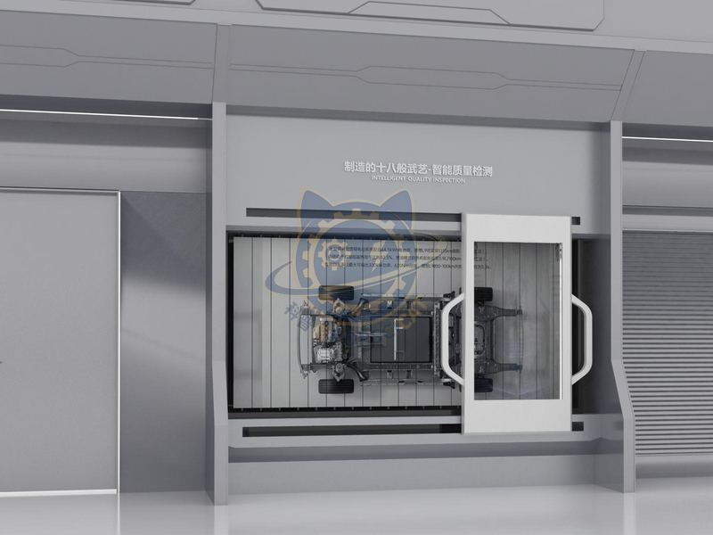 Intelligent quality inspection — Frontier Technology exhibit for science museums