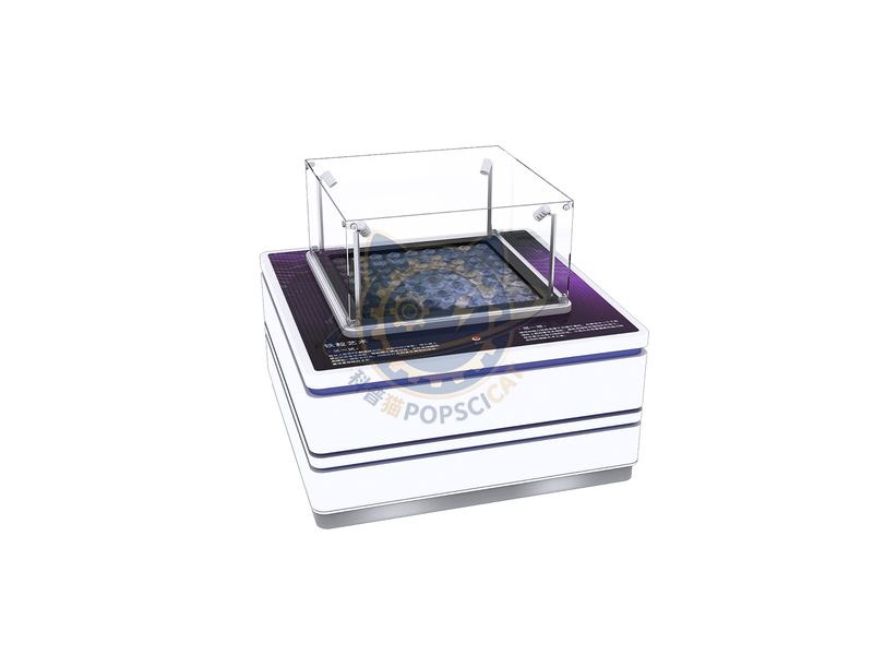 Iron Particle Art — Basic Science exhibit for science museums