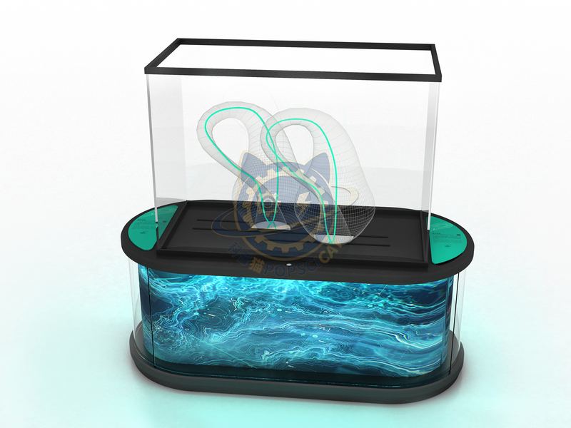 Klein bottle - an empty container — Basic Science exhibit for science museums