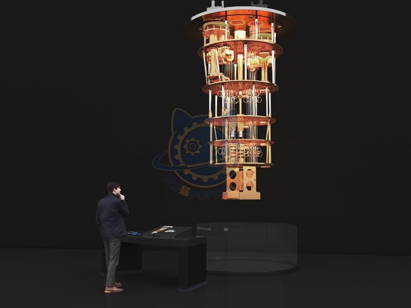 The leap from 150000 years to 1 second — Frontier Technology exhibit for science museums