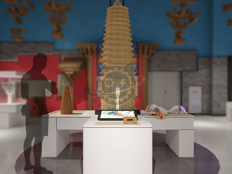 Legendary Brick Pagoda — City & Society exhibit for science museums