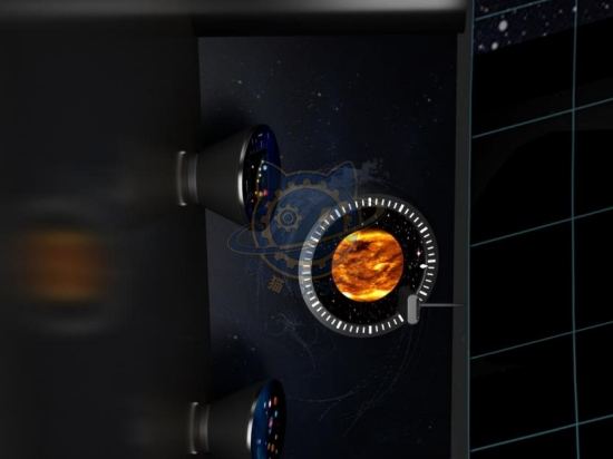 The lifetime of a star — Aerospace & Astronomy exhibit for science museums
