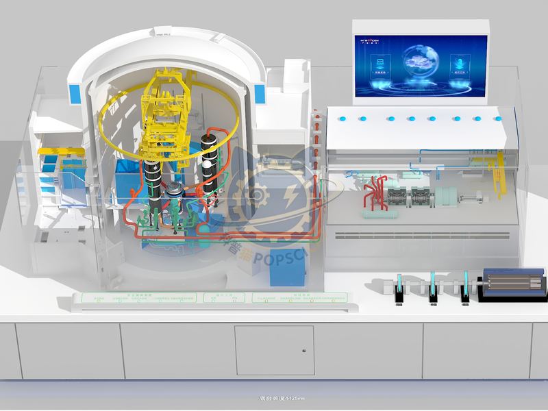The Light of Nuclear Power — Frontier Technology exhibit for science museums