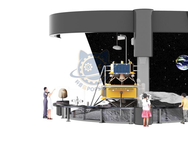 The lunar "local specialty" sent back by Chang'e — Aerospace & Astronomy exhibit for science museums