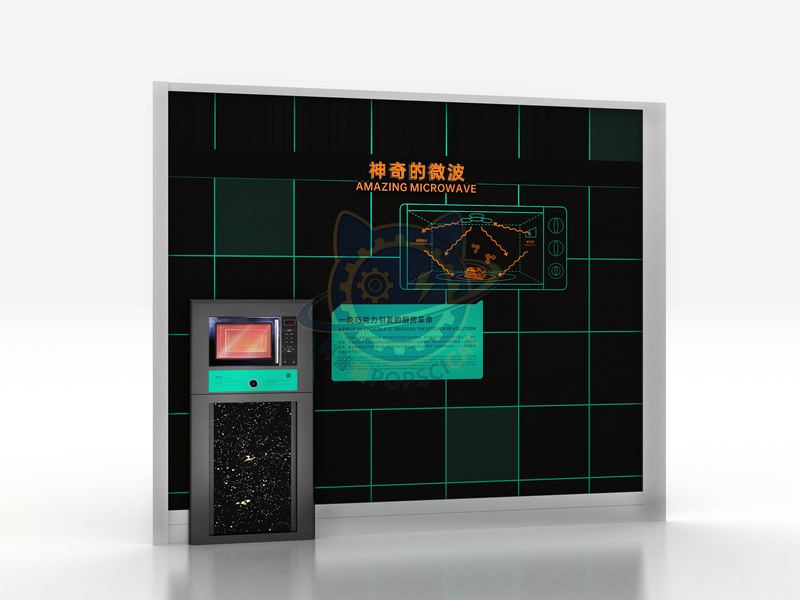 Magical Microwave — Basic Science exhibit for science museums