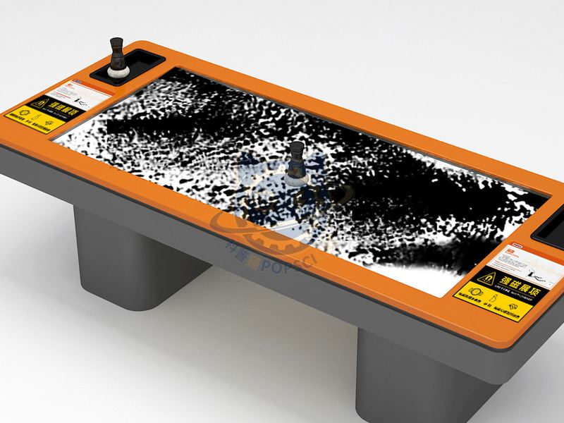 Magnetic painting — Basic Science exhibit for science museums