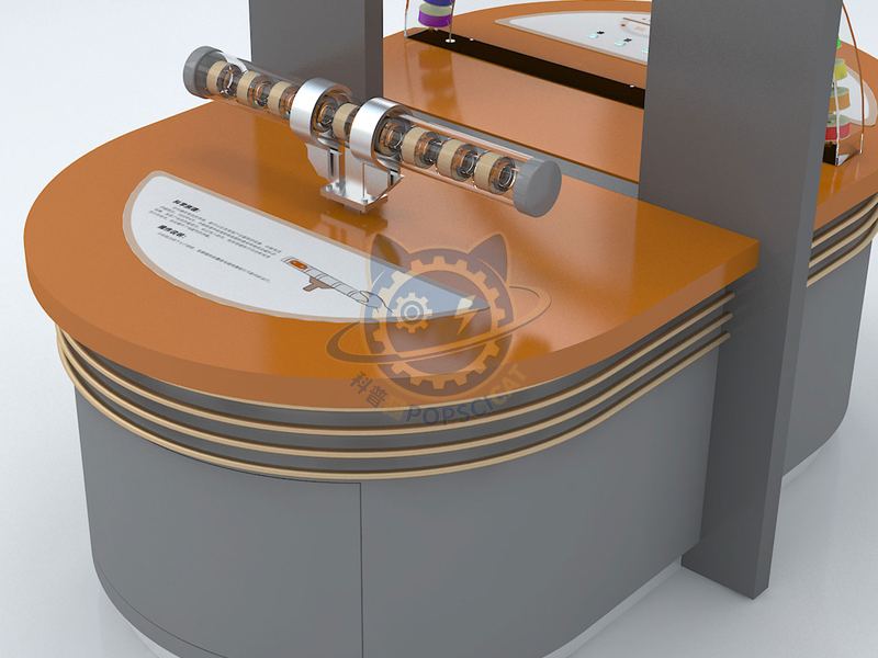 Magneto generated electricity — Basic Science exhibit for science museums