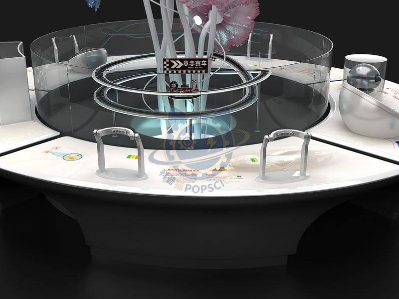Mind Control - Mind Racing — Digital & AI exhibit for science museums