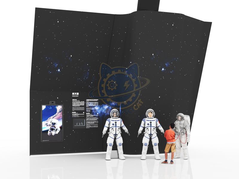 Mini Ecological Warehouse - Spacesuit — Aerospace & Astronomy exhibit for science museums