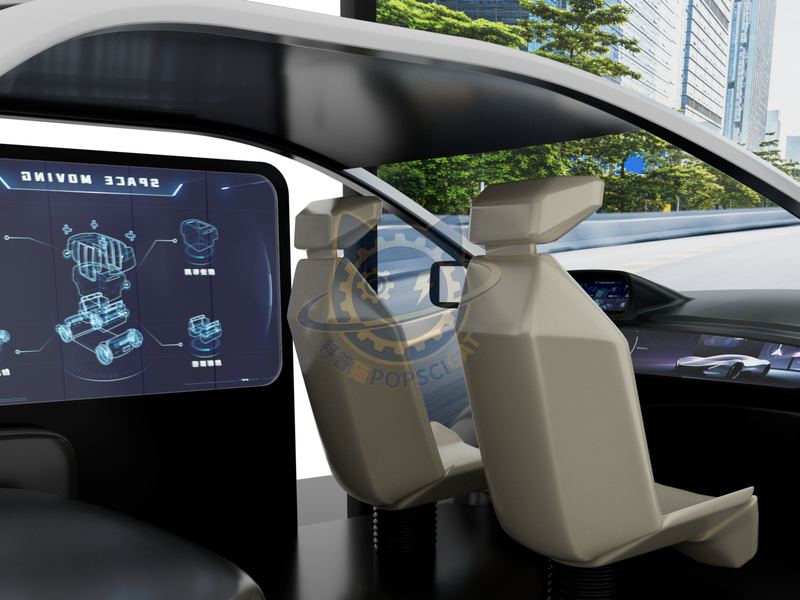 Mobile intelligent cockpit — City & Society exhibit for science museums