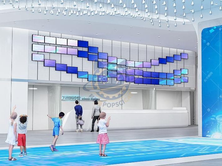 Mobile Matrix Screen — Signature & Outdoor exhibit for science museums