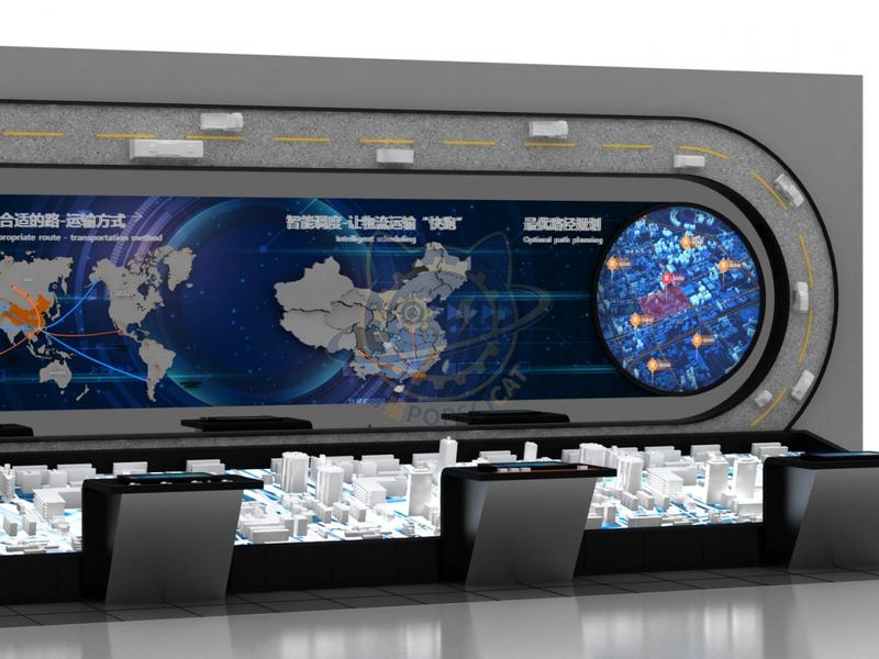 multimodal transport — Frontier Technology exhibit for science museums