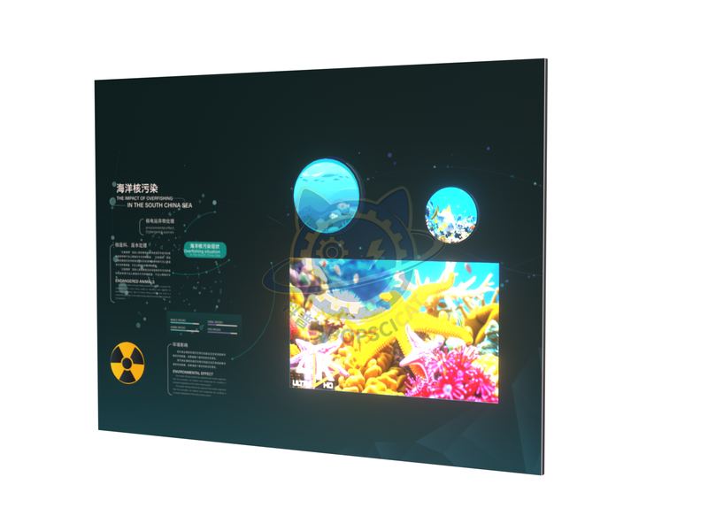 Multiple pollution threats — Earth & Ecology exhibit for science museums