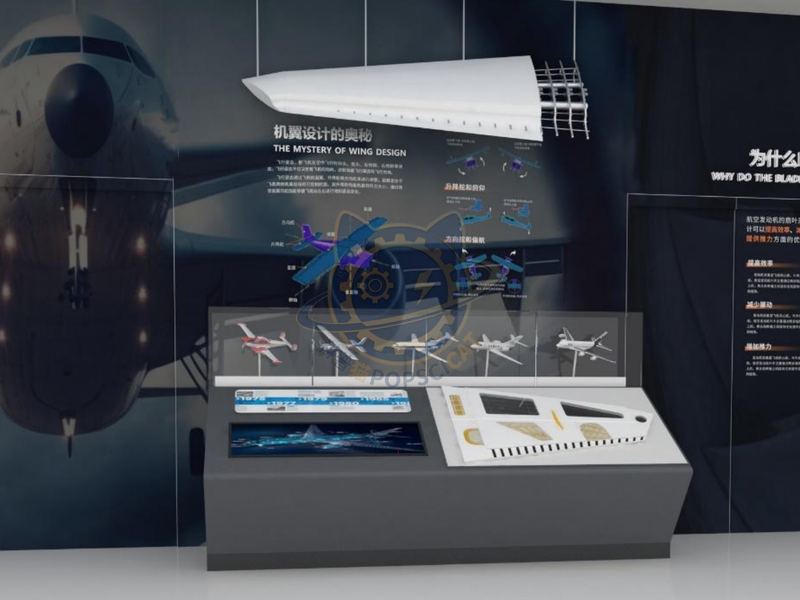 The Mystery of Wing Design — Frontier Technology exhibit for science museums
