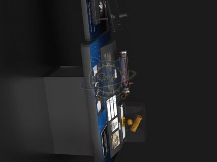 Newtonian telescope — Aerospace & Astronomy exhibit for science museums