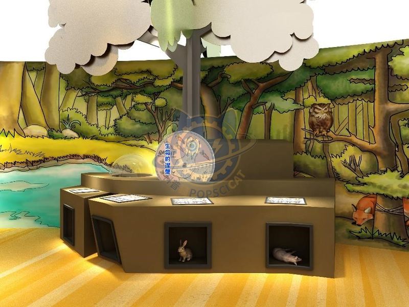 Nirvana of Life — Earth & Ecology exhibit for science museums