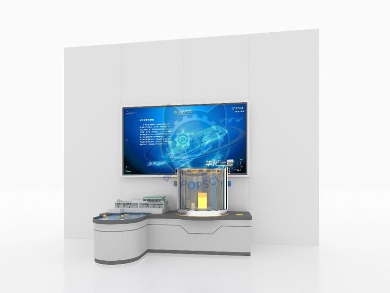 nuclear power plant — Frontier Technology exhibit for science museums