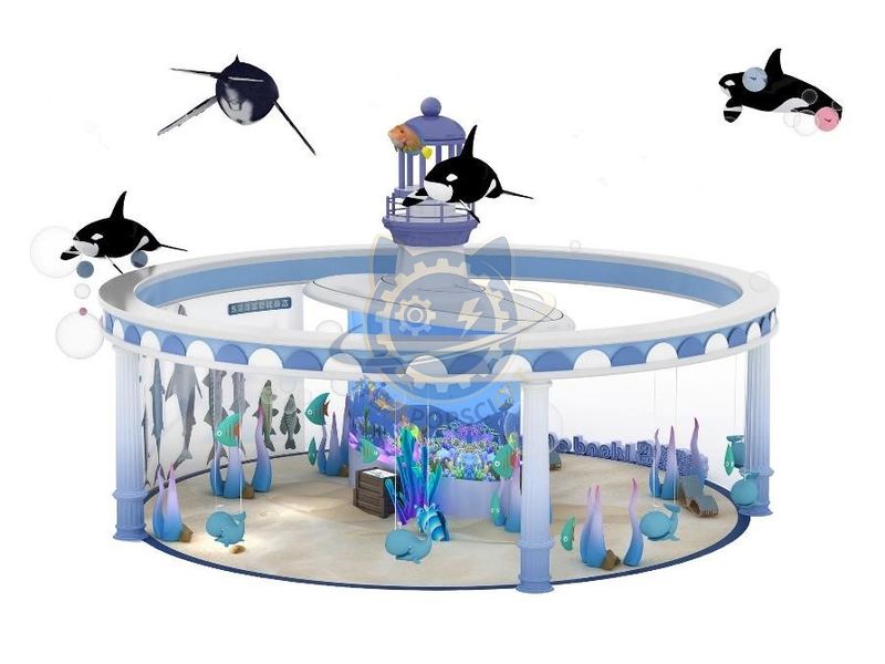 Ocean amusement park — Earth & Ecology exhibit for science museums