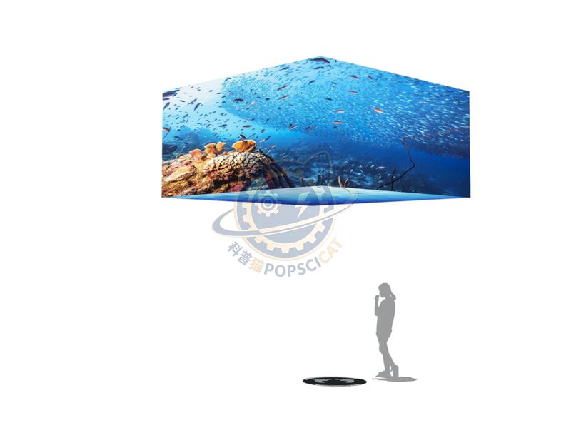 Ocean Cube — Earth & Ecology exhibit for science museums