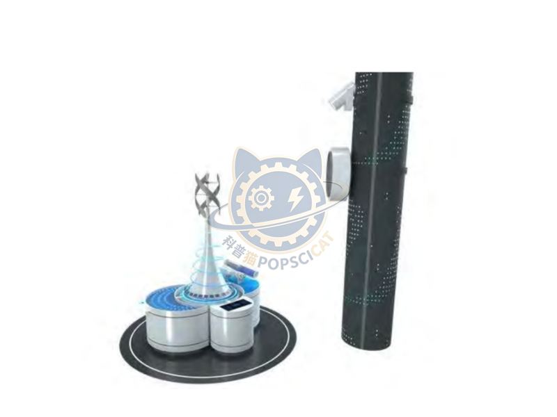 Offshore power supply concept device — Earth & Ecology exhibit for science museums