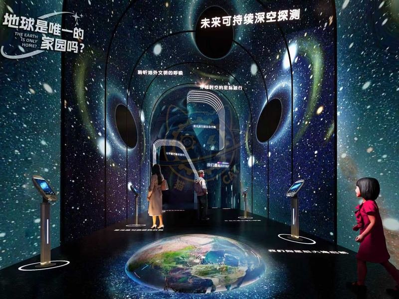 Our home planet — Aerospace & Astronomy exhibit for science museums