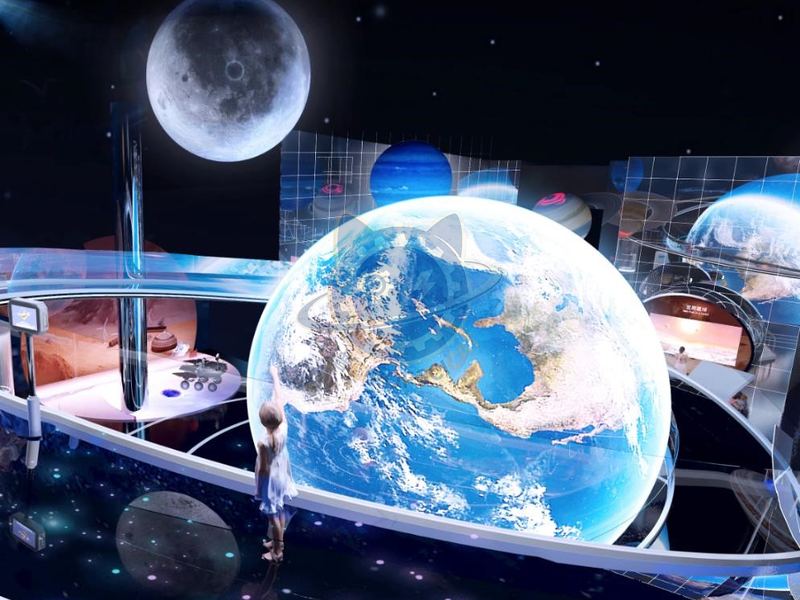 Our homeland — Aerospace & Astronomy exhibit for science museums