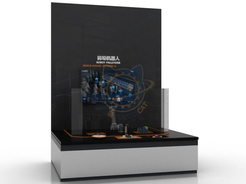 Palletizing robot — Frontier Technology exhibit for science museums