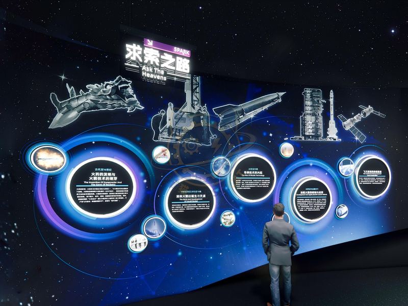 The Path of Seeking — Aerospace & Astronomy exhibit for science museums