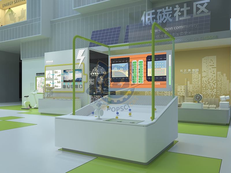 Photovoltaic ball — Technology & Everyday Life exhibit for science museums