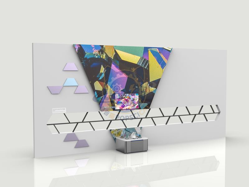 Polyhedra in minerals — Digital & AI exhibit for science museums