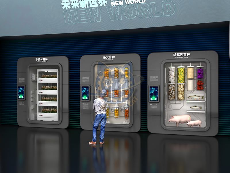 Polyploid breeding — Life Science & Health exhibit for science museums