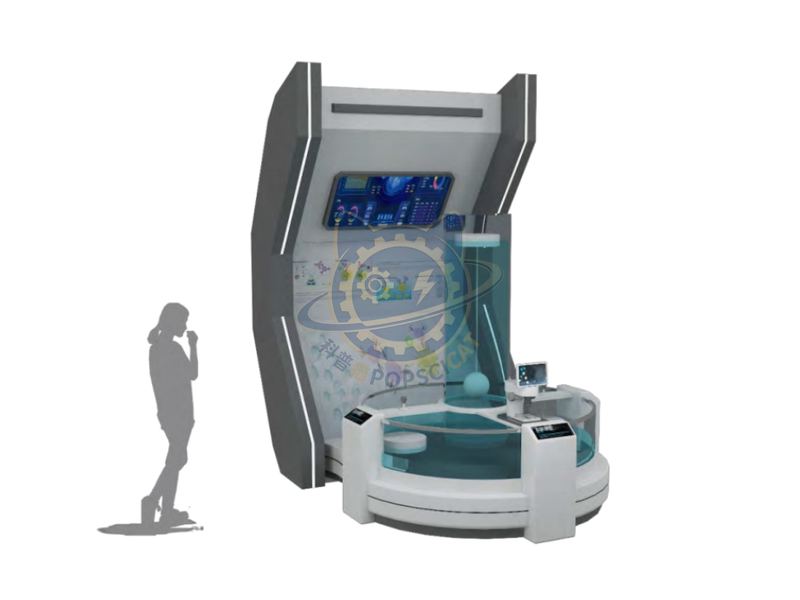 Pressure resistant buoyancy material — Earth & Ecology exhibit for science museums