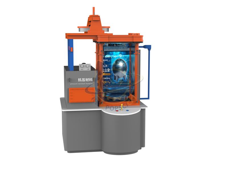 Pressure resistant material — Earth & Ecology exhibit for science museums