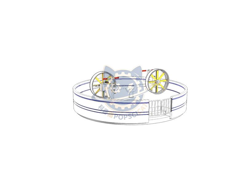 Propeller thrust — Basic Science exhibit for science museums