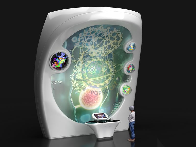 Protein structure — Life Science & Health exhibit for science museums