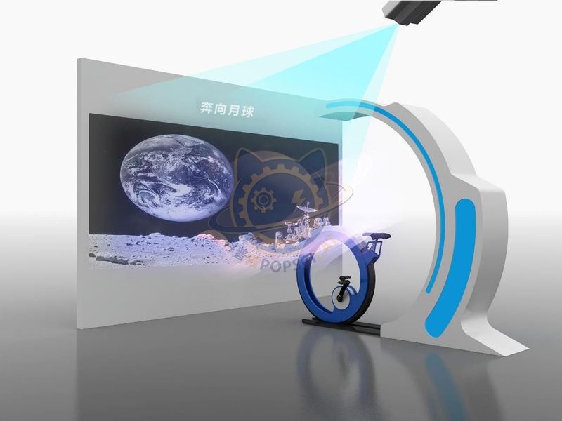 Racing to the Moon — Aerospace & Astronomy exhibit for science museums