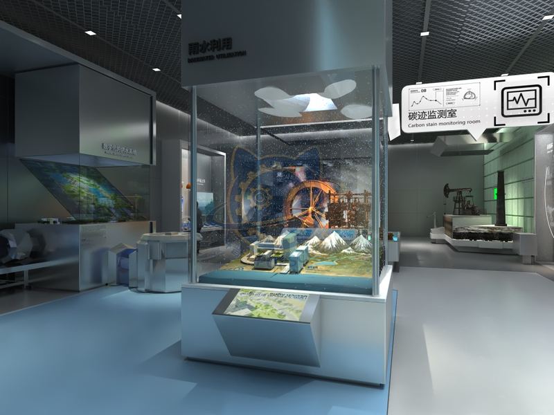 Rainwater utilization — Technology & Everyday Life exhibit for science museums
