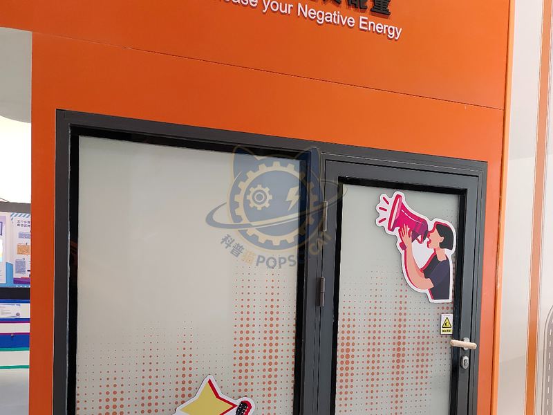 Release your negative energy — Life Science & Health exhibit for science museums